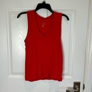 A new day red tank. Functional.